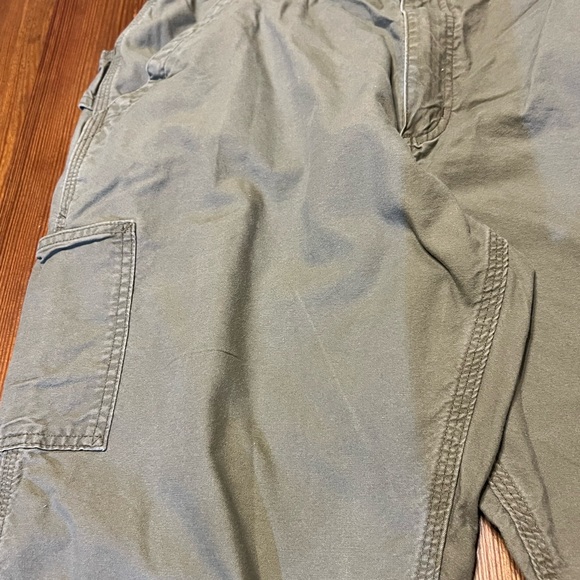 Carhartt‎ Men’s Green Khaki Work Pants Size 38 - Picture 3 of 7